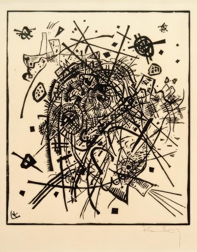 Kleine Welten VIII von Wassily Kandinsky